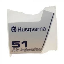 Dekal Husqvarna 51 5036197-04 i gruppen Reservdelar Motorsågar hos Motorsågsbutiken (5036197-04)