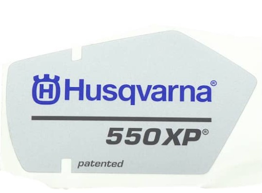 Dekal 550 XP  i gruppen Reservdelar Motorsågar / Husqvarna Motorsågar 500-serie / Reservdelar Husqvarna 550XP / G / Triobrake hos Motorsågsbutiken (5230832-03)