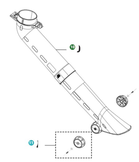 Tube Assy i gruppen Övriga Reservdelar / Reservdelar Husqvarna Lövblåsare / Reservdelar Husqvarna 120iBV hos Motorsågsbutiken (5311478-74)