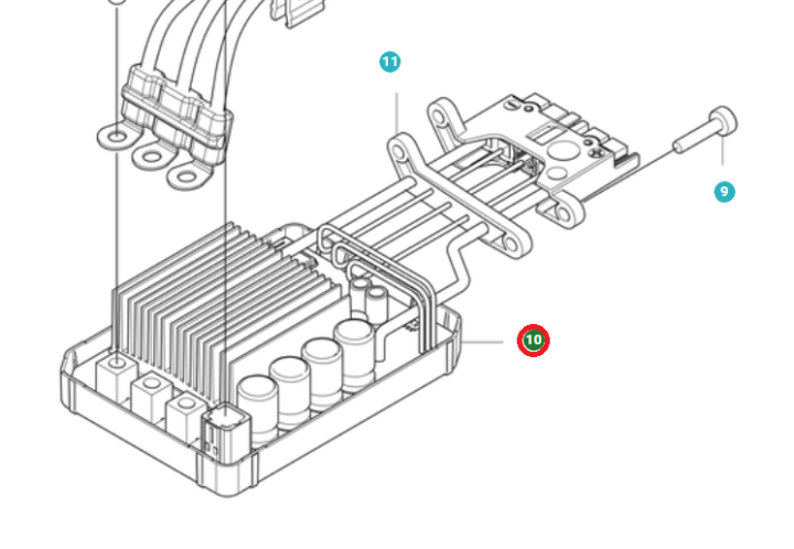 CONTROL UNIT G6,A i gruppen Reservdelar Motorsågar / Husqvarna Motorsågar 400-serie / Reservdelar Husqvarna 435i hos Motorsågsbutiken (5362794-01)