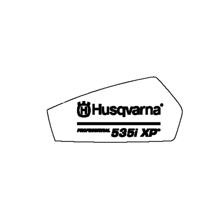 Dekal 535I Xp i gruppen Reservdelar Motorsågar / Husqvarna Motorsågar 500-serie / Reservdelar Husqvarna 535i XP hos Motorsågsbutiken (5782290-03)