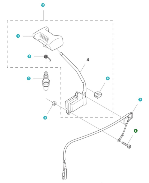 Bult Torx i gruppen Övriga Reservdelar / Reservdelar Husqvarna Lövblåsare / Reservdelar Husqvarna 360BT hos Motorsågsbutiken (5793830-01)