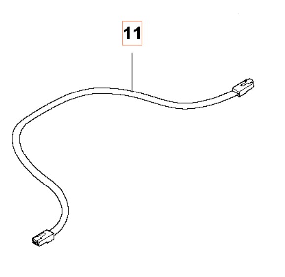 WIRING ASSY L=550MM i gruppen  hos Motorsågsbutiken (5893508-04)