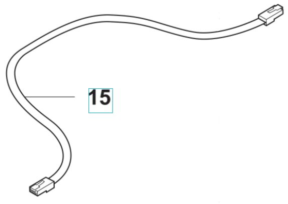 WIRING ASSY MODULAR JACK 6/6 R i gruppen  hos Motorsågsbutiken (5893508-06)