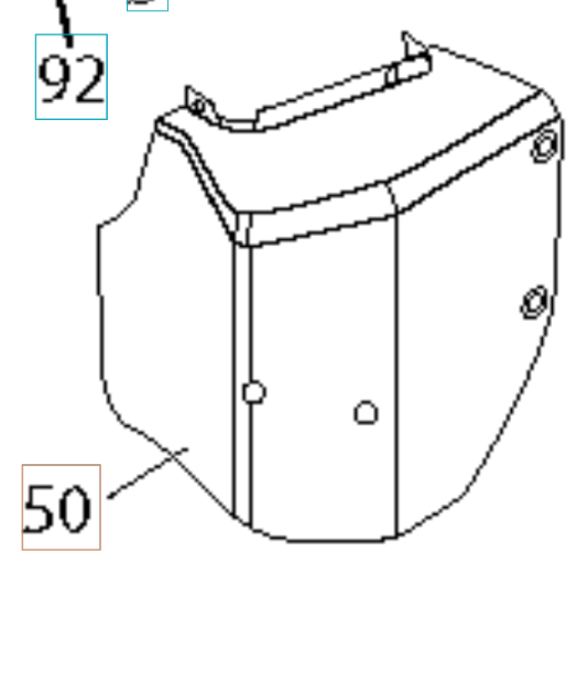 Carburettor Airbox System Carb i gruppen Övriga Reservdelar / Reservdelar Husqvarna Snöslungor / Reservdelar Husqvarna ST427 hos Motorsågsbutiken (5974148-01)