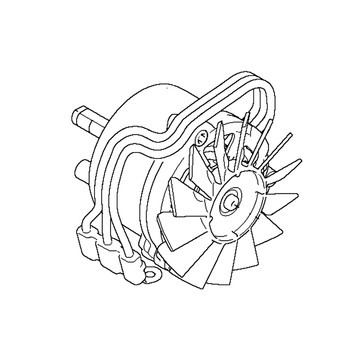 Motor Assy Chainsaw Battery