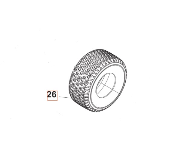 Däck 18x8,5-8