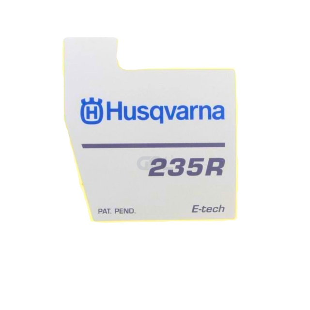 Dekal Startapparat Husqvarna 235R