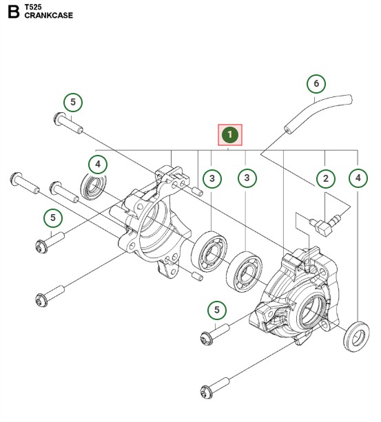 Crankcase Assy