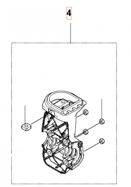 HANDLEBAR BRACKET ASSY