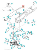 Drivrem Husqvarna LTH154, LTH151, Jonsered LT2218A2, LT2216A2 Drivrem Husqvarna LTH154, LTH151, Jonsered LT2218A2, LT2216A2